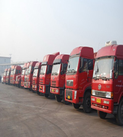 常州到上海物流车辆展示